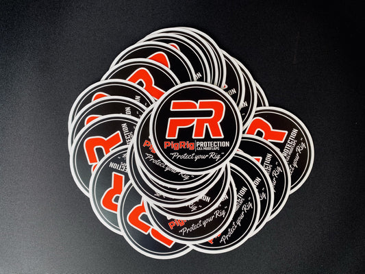 PigRig Protection Logo Sticker